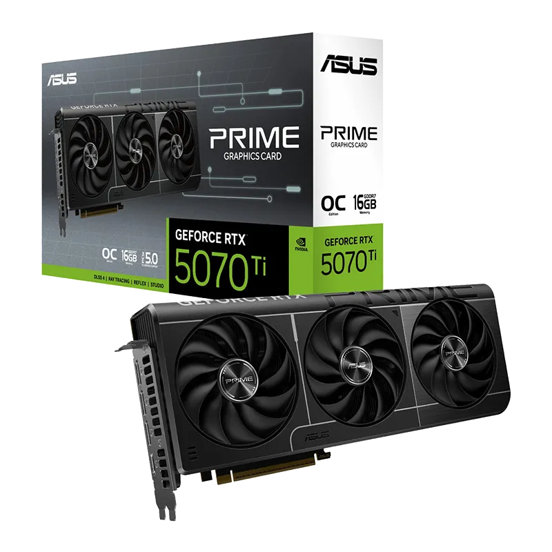 کارت گرافیک ایسوس RTX 5070 PRIME OC 12GB