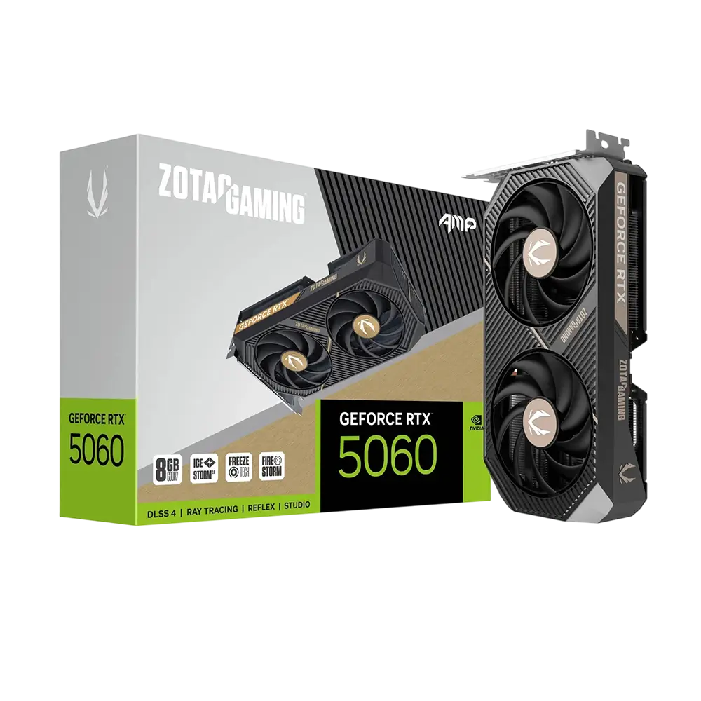 کارت گرافیک زوتک RTX 5060 ZOTAC GAMING AMP 8GB