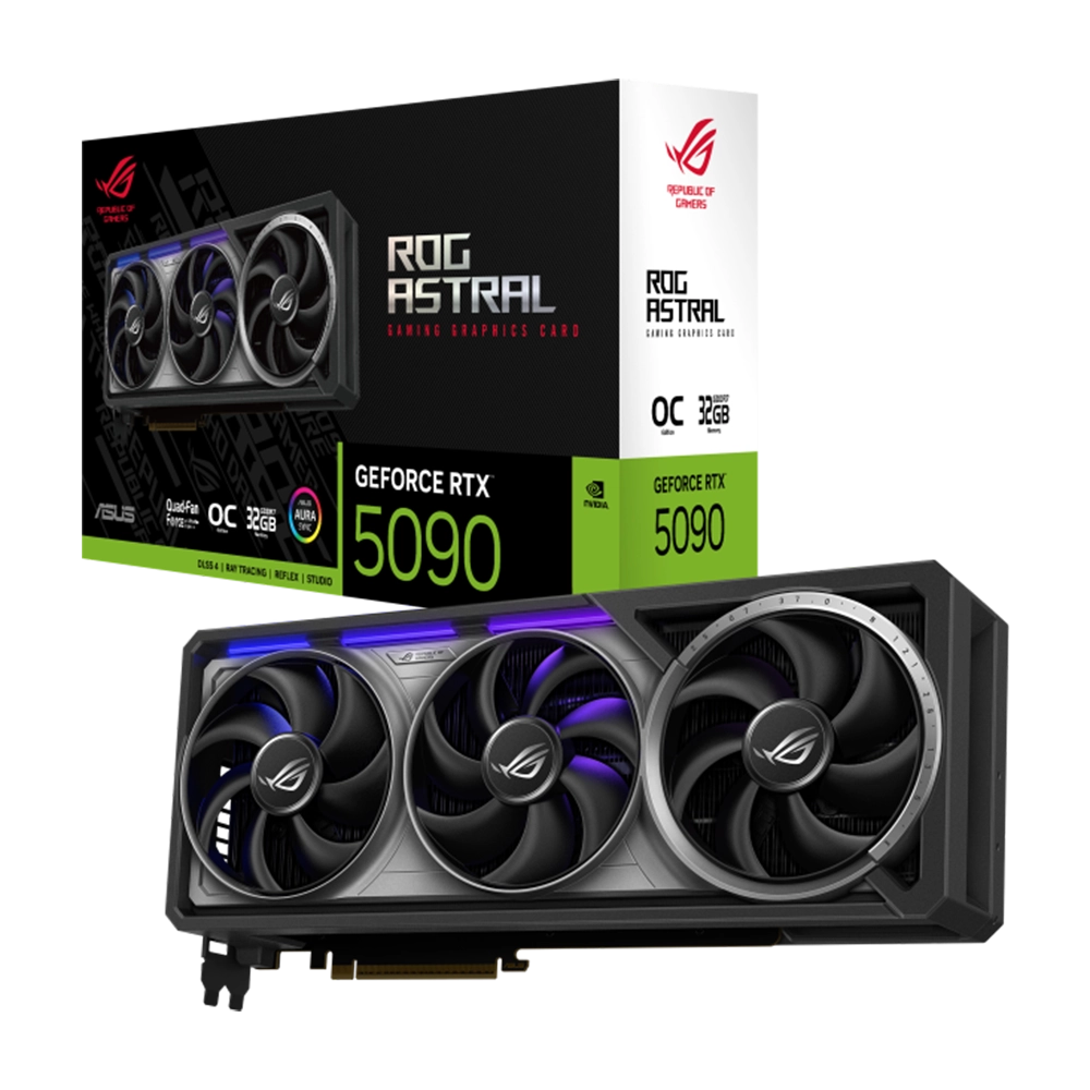 کارت گرافیک ASUS ROG Astral RTX 5090 OC 32GB