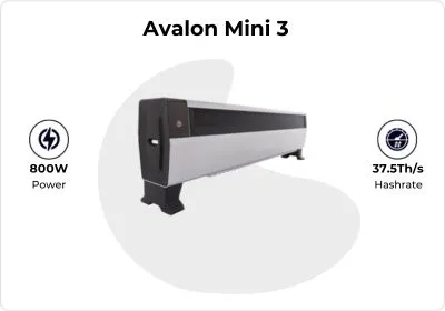 دستگاه ماینر Avalon Mini 3 37T